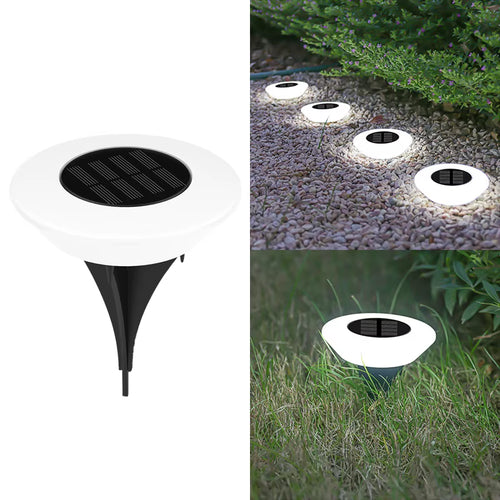1/4PCS Solar Outdoor Lights 14LED Waterproof Lawn Lamp,360° Floor Lighting for Garden Yard Driveway Patio Camping Summer Decor